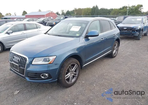 2017 Audi Q5 2.0T Premium из США, поврежденный, VIN WA1L2AFP2HA004665